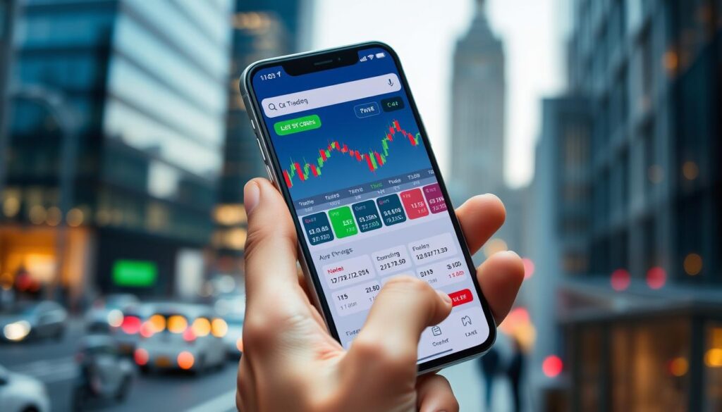 mobile trading app